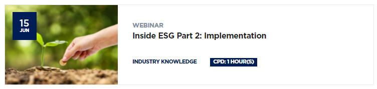 Inside ESG Part 2: Implementation